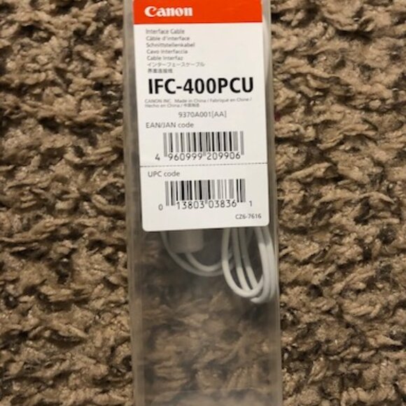 Canon USB Interface Cable IFC-400PCU - Picture 1 of 1